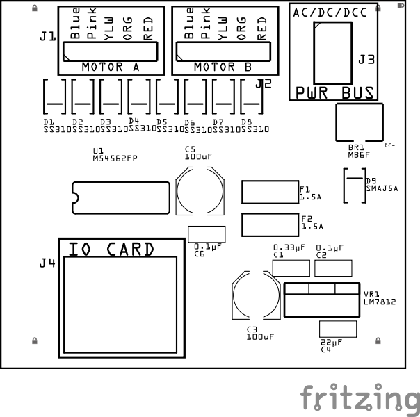 Stepper Motor Driver Breakout Board PCB