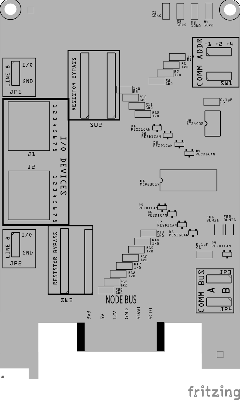 Digital I/O Card PCB