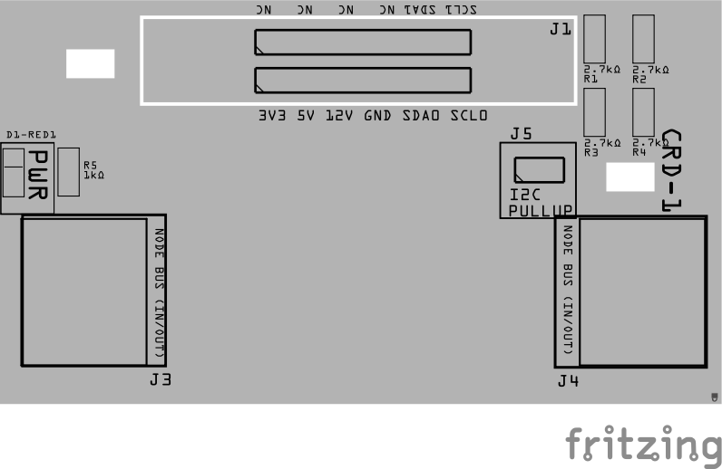 2x Node Bus Hub PCB