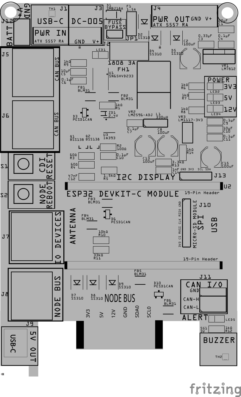 Node Card PCB