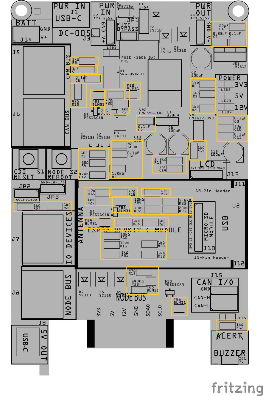Node Card assembly – small SMD components placement