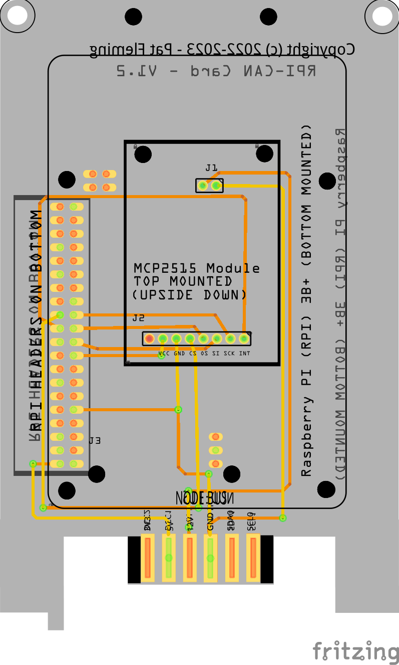RPI-CAN Card PCB
