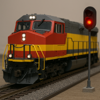 Train at Signal